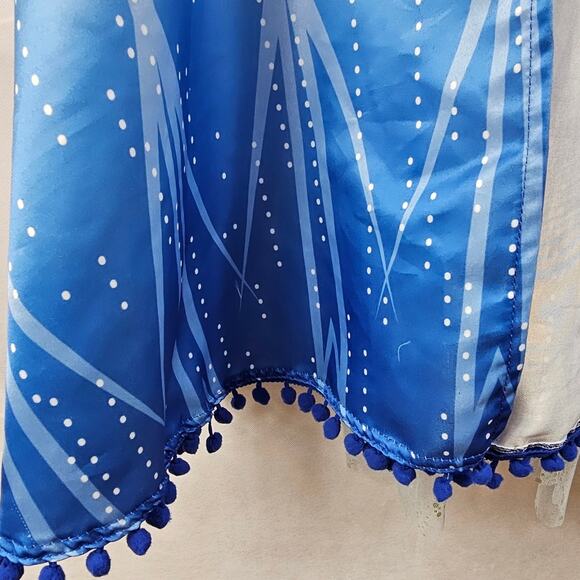 Unbranded Elsa Long Dress/Coat from Frozen Non-US Size 150 / 36.5" Long - Picture 3 of 6